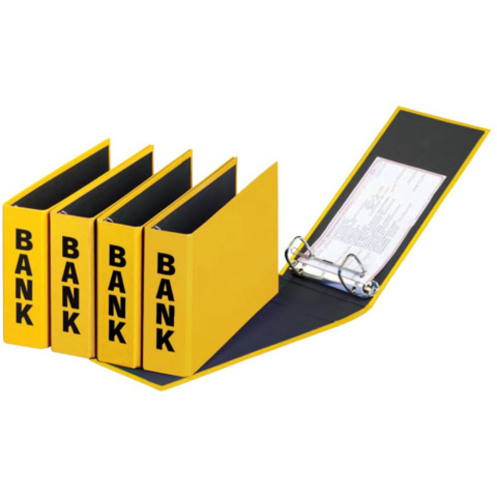 gelb Pagna® Bankordner Color-Einband Color Einband 50 mm A5