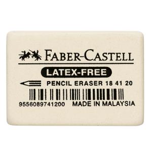 weiß Faber-Castell 184120 40054018412 FABER-CASTELL Kautschuk-Radierer 7041-20