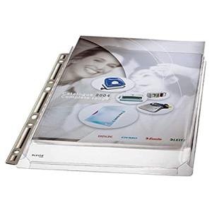 Maxi Prospekthüllen Stabil, A4, PVC, genarbt, 0, 17 mm LEITZ 4755-30-03 (4002432359400)