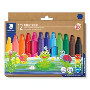STAEDTLER Fasermaler Noris junior Jumbo 12er-Set retail 329 C12 (4007817090497)