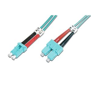 DIGITUS LWL Patchkabel LC -> SC 3.00m Multimode Duplex OM3 DK-2532-03/3 (4016032249597)