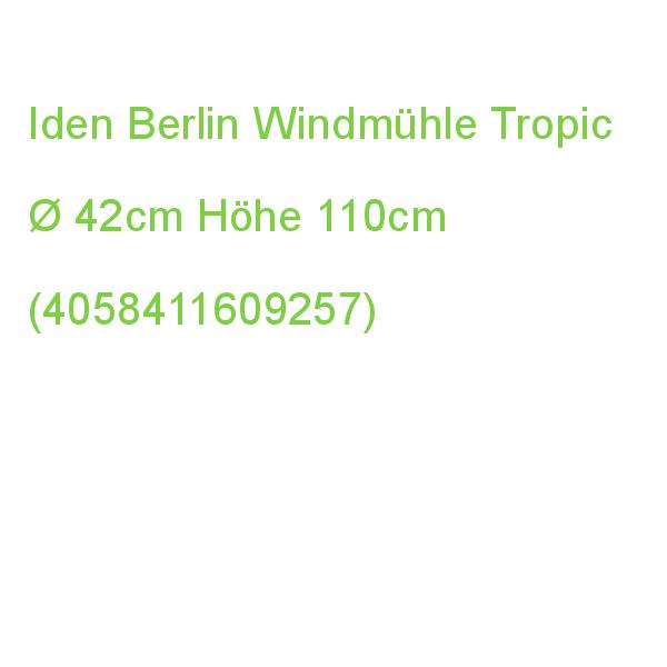  Windmühle Tropic  42cm Höhe 110cm (4058411609257)