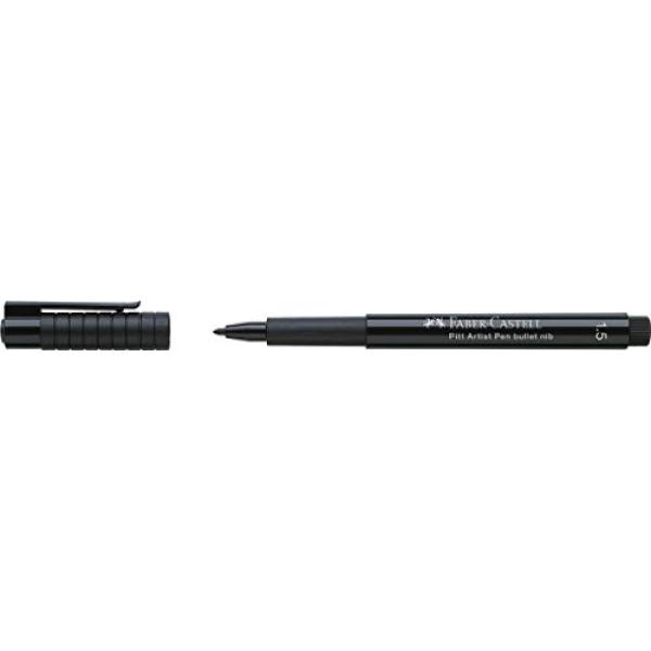 FABER-CASTELL Tuschestift PITT artist pen, schwarz Faber-Castell 167890 (4005401678908)