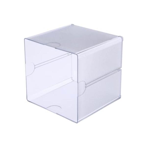 Organisationsbox Cube, 1 Fach, glasklar deflecto 350401 (0079916023786)