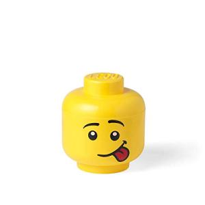 Aufbewahrungskopf STORAGE HEAD SILLY, S, 2 Liter, gelb LEGO 40310806 (5711938030858)