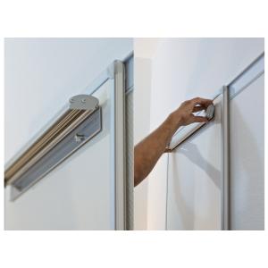 Flipchart Blockhalter magnetisch, 55 x 700 mm FRANKEN FDKMAG (4016946061230)