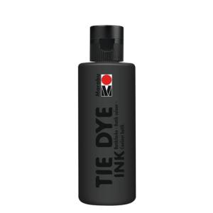 Batikfarbe TIE DYE INK, 80 ml, 073 schwarz Marabu 17300004073 (4068247016945)