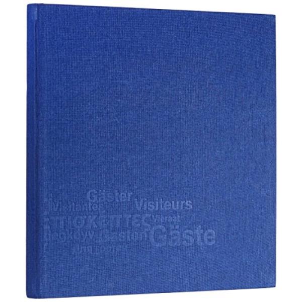 Pagna Gästebuch Europe Quadratisch Blanko, Blau Hardcover 128 Seiten 30903-07 (4009212020178)