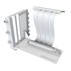 Vertikales GPU Mounting Kit, PCIe 4.0 Riser-Kabel (weiß, 20cm) Vertical GPU Mounting Kit (W) (4710562742411)