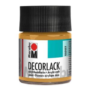 Decorlack Acryl 50ml metallic gold MARABU 11300 005 784 (4007751098245)