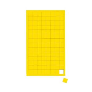 Magnetsymbol Quadrat, 10 x 10 mm, blau MAUL 6532137 (4002390024822)