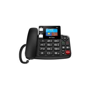 Onestyle Opal, SIM Desktop Mobiltelefon, schwarz 2G, Mobilfunk Tischtelefon, Akku, Ladegerät, Kurzanleitung UNISOC SL852
