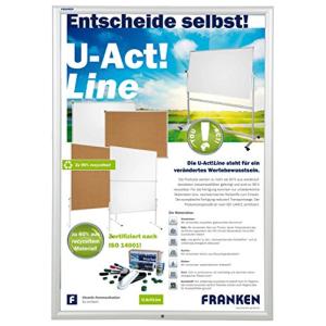 Plakatrahmen Security, DIN A1, 32 mm Rahmenprofil FRANKEN BS1904 (4016946224536)