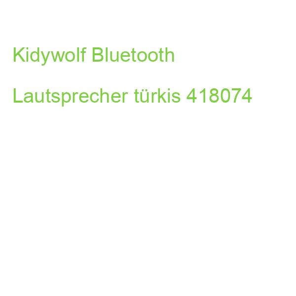 Kidywolf Bluetooth Lautsprecher türkis 418074