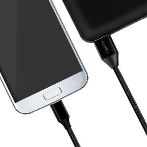 USB 2.0 Kabel, USB-A - Micro-USB Stecker, 0, 3 m LogiLink CU0143 (4052792052701)