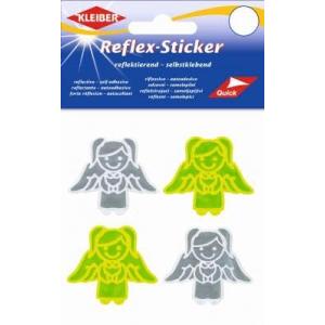Reflex-Sticker 'Engel', silber/ gelb KLEIBER 61177 (4009691611775)