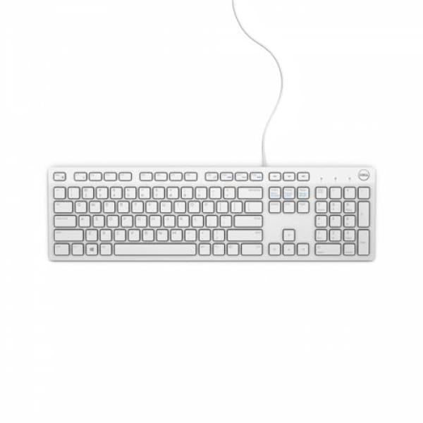 DELL Multimedia Keyboard-KB216 - French AZERTY - White DELL TECHNOLOGIES 580-ADHP (5397063704033)
