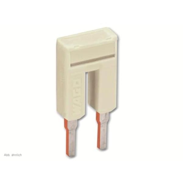 KAMMBRÜCKER 2-FACH WAGO L-GRAU 2002-402 (4055143687171)