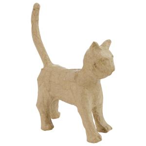 Pappmache-Figur 'Katze', 130 mm decopatch AP154O (3609510041540)