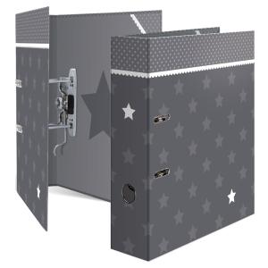 HERMA Ordner A4 Sterne weiß gepunktet 7192 (4008705071925)