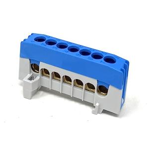 Pollmann Verteilerklemme blau N7-F2 Nullleiterklemme 7x16mm2 2020266 (4025221082228)