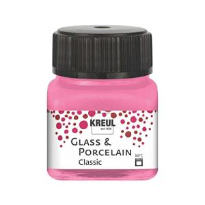 KREUL Glass & Porcelain Farbe Classic rosa 20ml Glas
