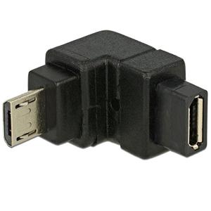 DELOCK USB Adapter micro B -> micro B St/Bu 90° unten 65668 (4043619656684)