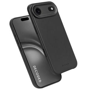 Decoded Leather Backcover iPhone 17 Air Black D26IPO17ABC1BK