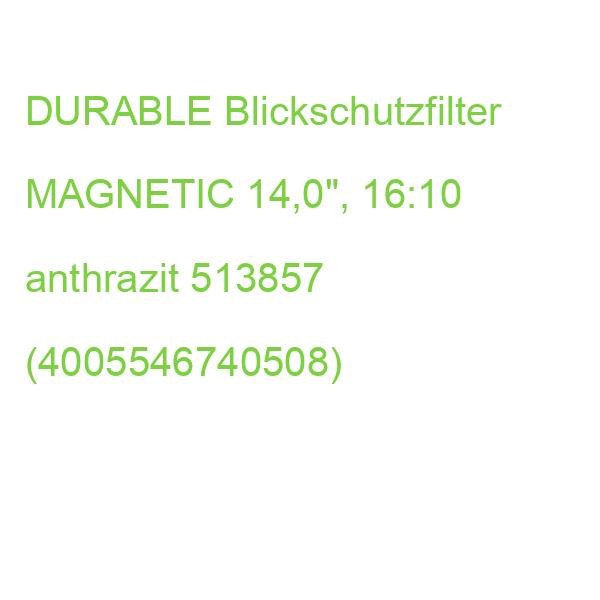 DURABLE Blickschutzfilter MAGNETIC 14,0