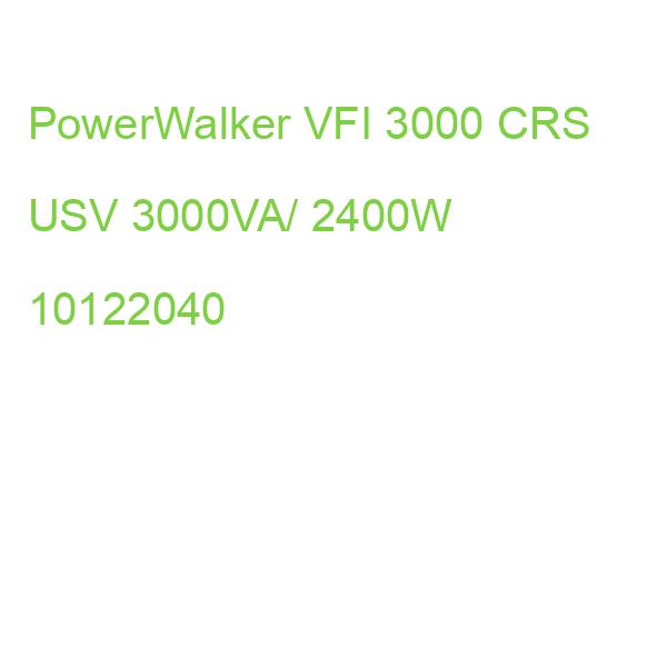 PowerWalker VFI 3000 CRS USV 3000VA/ 2400W 10122040