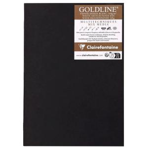 Skizzenheft GOLDLINE, DIN A4, schwarz Clairefontaine 975525C (3329689755252)