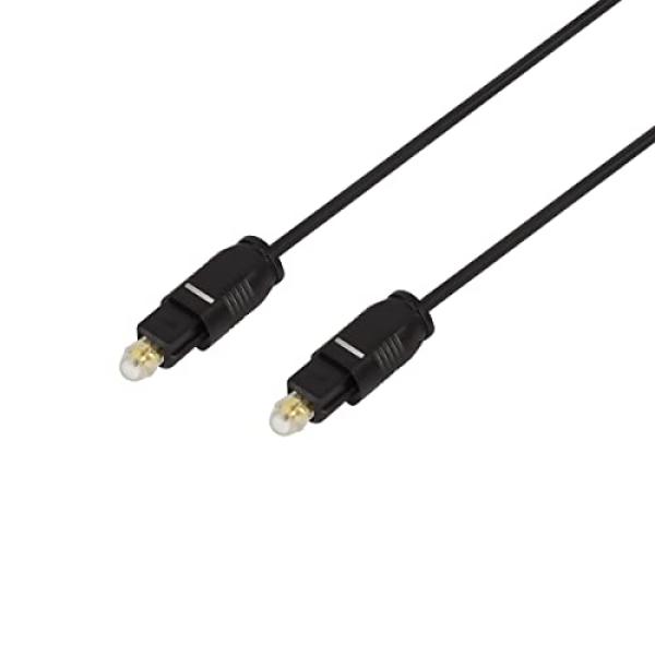 Logilink Audiokabel 1x Toslink -> 1x Toslink St/St 1.50m bk CA1007 (4052792006483)