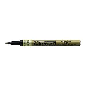 Permanent-Marker Pen-Touch Fein, gold SAKURA 41301SE (0084511362796)