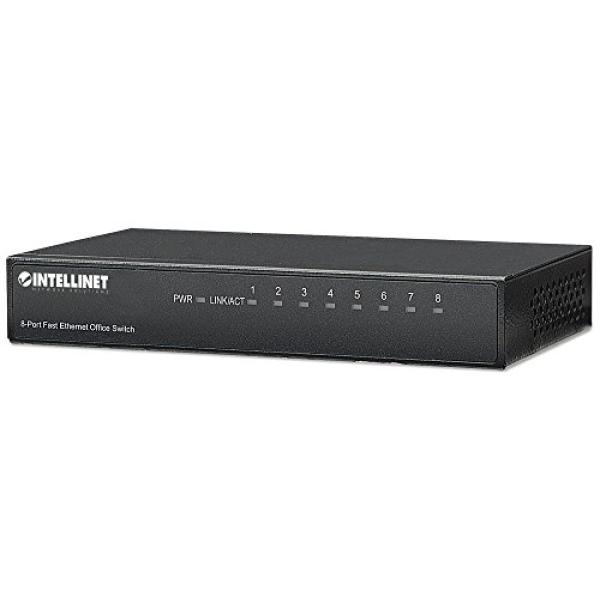 INTELLINET Switch 8x FE Office retail 523318 (0766623523318)