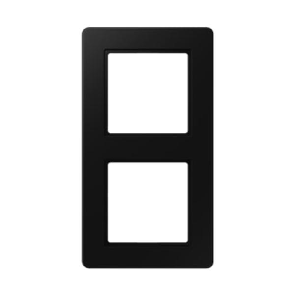 Jung Rahmen 2f A flow graphitschwarz AF582BFSWM (4011377185678)