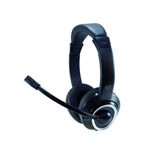 CONCEPTRONIC Headset Klinke 2m Kabel,Mikro,int.Bed.Stereo sw POLONA02BA (4015867224243)