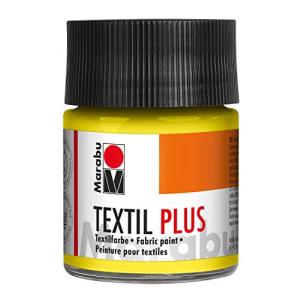 Stoffmalfarbe Textil plus, 50 ml, zitron 020 Marabu 17150005020 (4007751055613)