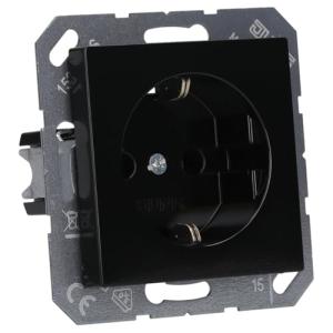 JG schutzkontakt Steckdose 16A 250V A schwarz A1520SW (4011377057517)