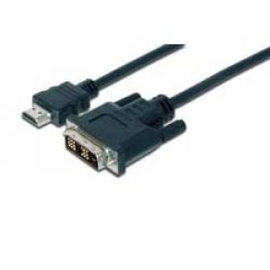 Adapterkabel HDMI > DVI-D (schwarz, 2 Meter) AK-330300-020-S (4016032295914)