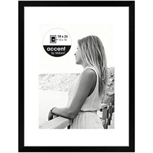 Nielsen Aura schwarz 18x24 Holz inkl. Passepartout 1134000