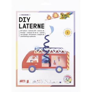 Laternen-Bastelset FEUERWEHR folia 95306 (4001868142457)