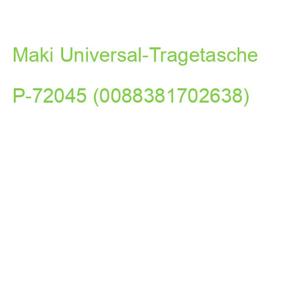 Universal-Tragetasche (schwarz/blau) P-72045 (0088381702638)