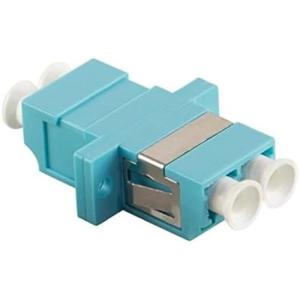 LogiLink LWL Kupplung, 2x LC-Duplex, Multimode, OM3, aqua FA02LC3 (4052792019933)