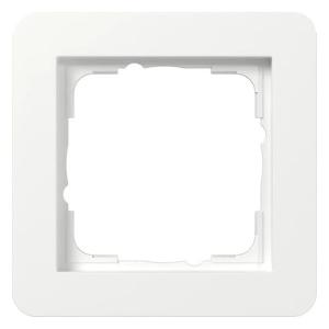 Abdeckrahmen 1f Gira E1 Reinweiß 0211150 (4010337126119)