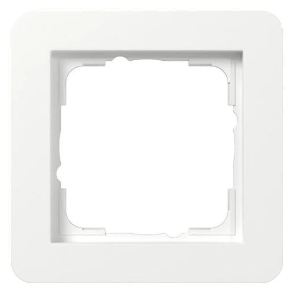 Abdeckrahmen 1f Gira E1 Reinweiß 0211150 (4010337126119)