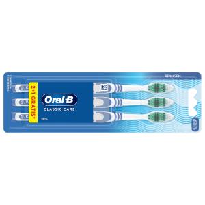 Oral-b Zahnbürsten Classic Care, 3 St. 8700216106542