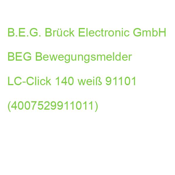 BEG Bewegungsmelder LC-Click 140 weiß 91101 (4007529911011)