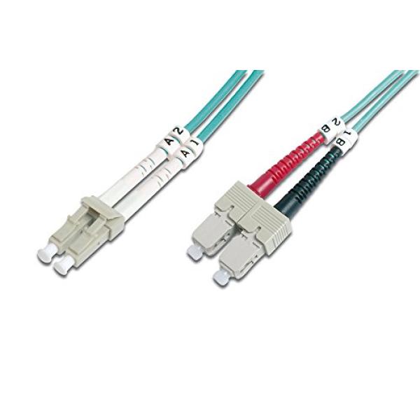 LWL Patchkabel OM3 LC-D/SC-D 50/125 Multimode Länge10,0m DK-2532-10/3 (4016032249627)
