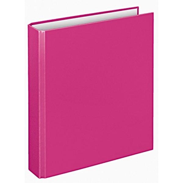 VELOFLEX Ringbuch 2 Ringe Basic pink DIN A5 Rückenbreite 3cm