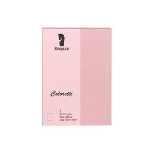 ROESSLER RÖSSLER Karten Coloretti rosa DIN A6 hd 5 Stück (4014969498101)